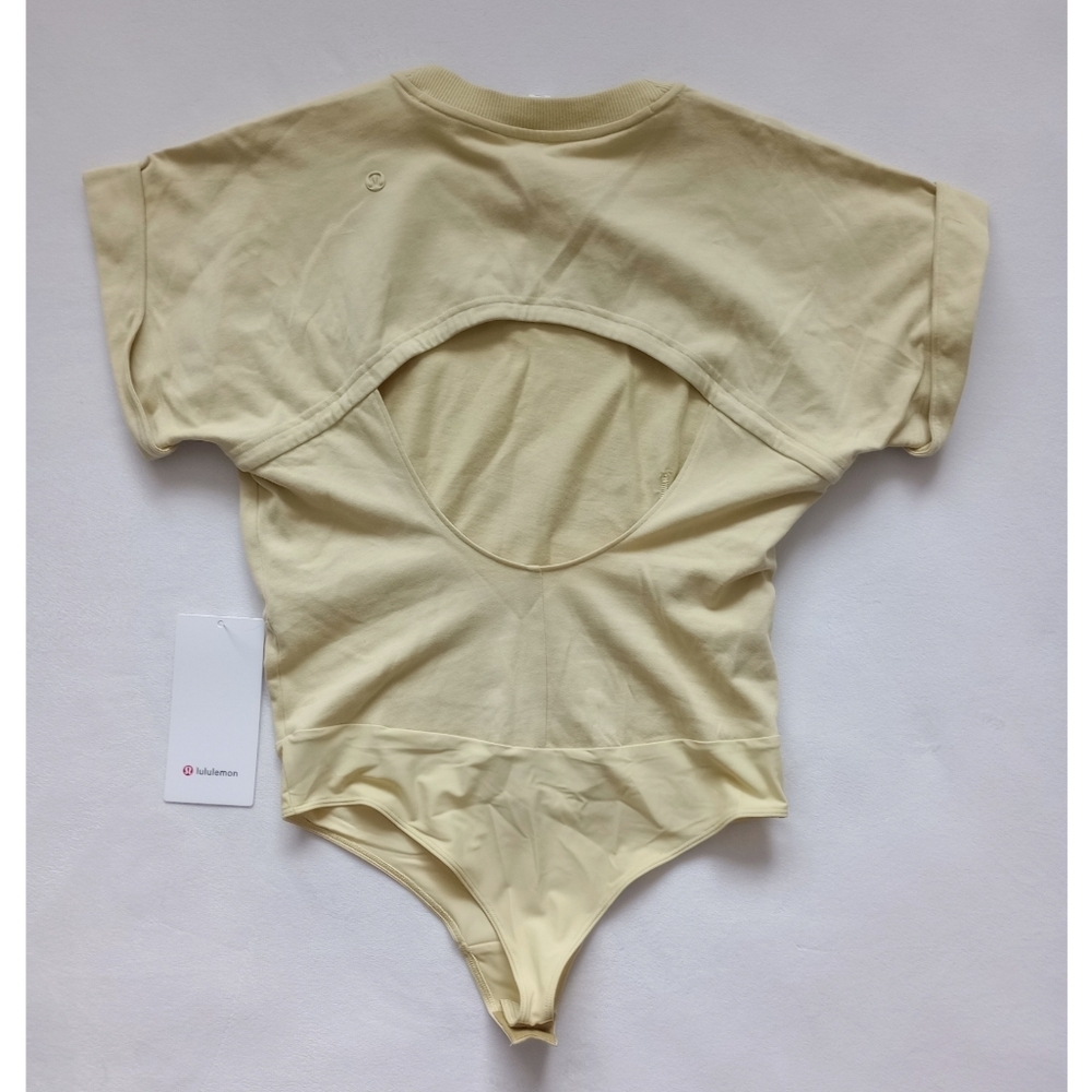 Lululemon▪️Heavyweight Cotton T-Shirt Bodysuit - Picture 5 of 9
